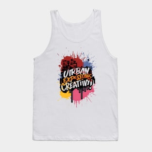 Graffiti Art Revolution Tank Top